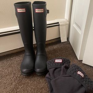 HUNTER tall boots